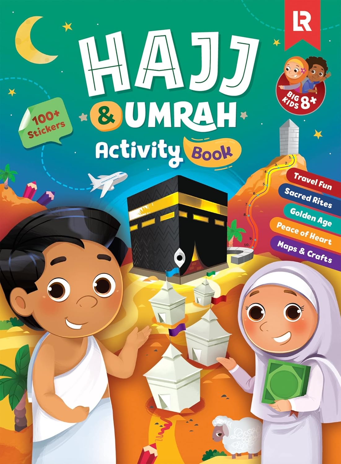 HAJJ AND UMRAH ACTIVITY BOOK KIDS TRAVEL FUN